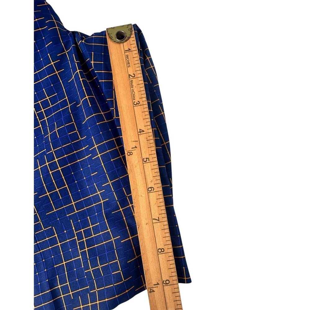 Annika Cutter & Buck Blue &‎ Orange Golf Shorts Sz 4 Colorful Preppy Sporty - Picture 10 of 15